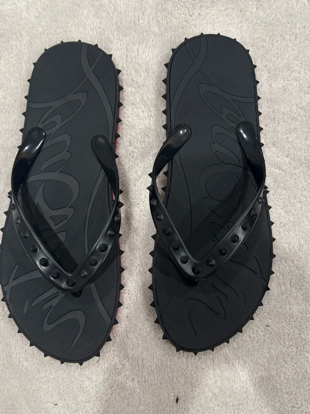 Christian Louboutin designer flip